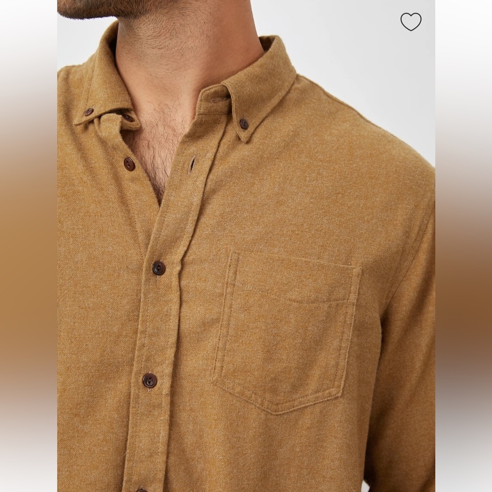 NWOT Rails Runson Golden Rod Collared Button Down Shirt Men’s Large - Picture 5 of 13